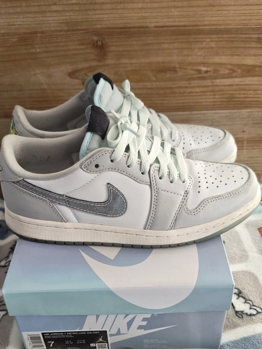 Nike Air Jordan 1 Retro Low OG CNY Men's Size 7